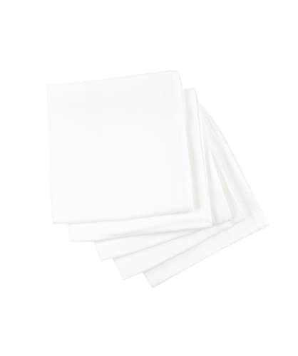 TupTam Baby Muslin Squares Printed, 70x80, 5 or 10 pieces, White, 5er Pack - Image 2