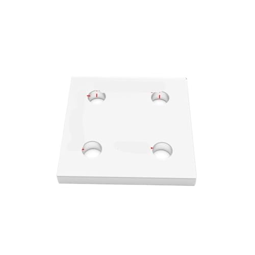Raccord d'angle vertical 2550 anti-vibration pour profilé 3030