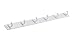 Richelieu Hardware T562230 Utility Hook Rack 19-5/8 in (498 mm), White