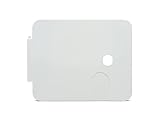 RV Camper Replacement 6.5 inch x 8 inch Storage Hatch Door with Access Door Polar White PN 94182