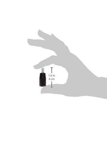 HALDER 24530.0008 Cylinder Handles, Black, d1=14 mm / d2=M6 / Stahl - Image 4