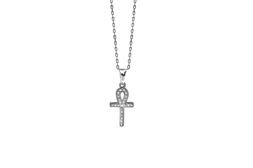 Pendentif Ankh en argent 925 et zircons, le cadeau symbolique idéal
