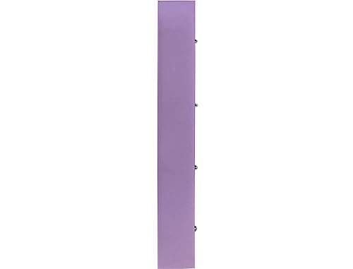 Folder with Refill liderpapel a4 Box 5 mm 100 Sheets 80 g Polypropylene 4 Mixed Rings 25 mm Lavender, multicoloured - Image 3