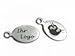 Produktbild Gravuranhänger Edelstahl oval mit Öse 20mm 10 Stck