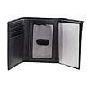 Men's Stafford Leather RFID Trifold Wallet Black2