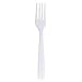 Empress Extra Heavyweight Fork, White, 10-100ct Boxes/Carton (1 Carton)