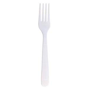 Empress Extra Heavyweight Fork, White, 10-100ct Boxes/Carton (1 Carton)