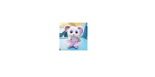 Ty UK Ltd- Nina Mouse with Tutu Beanie Boo Peluche, Multicolor (36365)