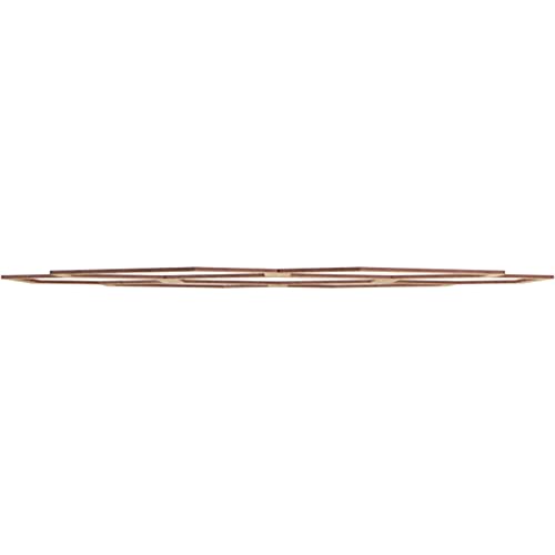 Image of Ekena Millwork 38 inchOD x 16 1 /4 inchID x 1 /4 inchT Florin Wood Fretwork Pierced Ceiling Medallion, Red Oak