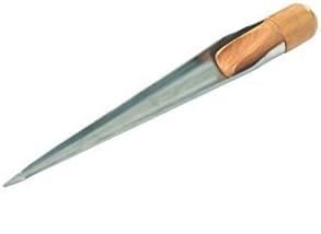 SeaLux Swedish Stainless Steel Splicing Spike FID with Wood Handle-for Rope Dia. 1/8
