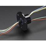 736, Slip Ring with Flange - 22mm Diameter 6 Wires max 240V 2A