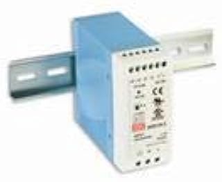 Mean Well MDR-40-24 Single Output DIN Rail Power Supply 40.8W 24V 1.7A, Adjustable Output, Universal AC Input, DC OK Relay Contact, Free air Convection, Input: 85~264 VAC, 120~370 VDC