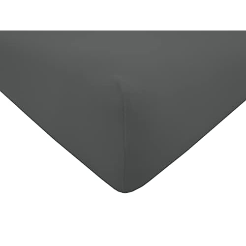 Dukal, Bezug für Massageliegen, 65-70 x 195-200 cm, aus hochwertigem DOPPEL-Jersey (100% Baumwolle), Farbe: anthrazit