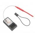 RC Receiver, 2.4GHz 6 Channel for Reliable Signal, 6CH Receiver Compact Design for RC Hobbyists Drones Cars