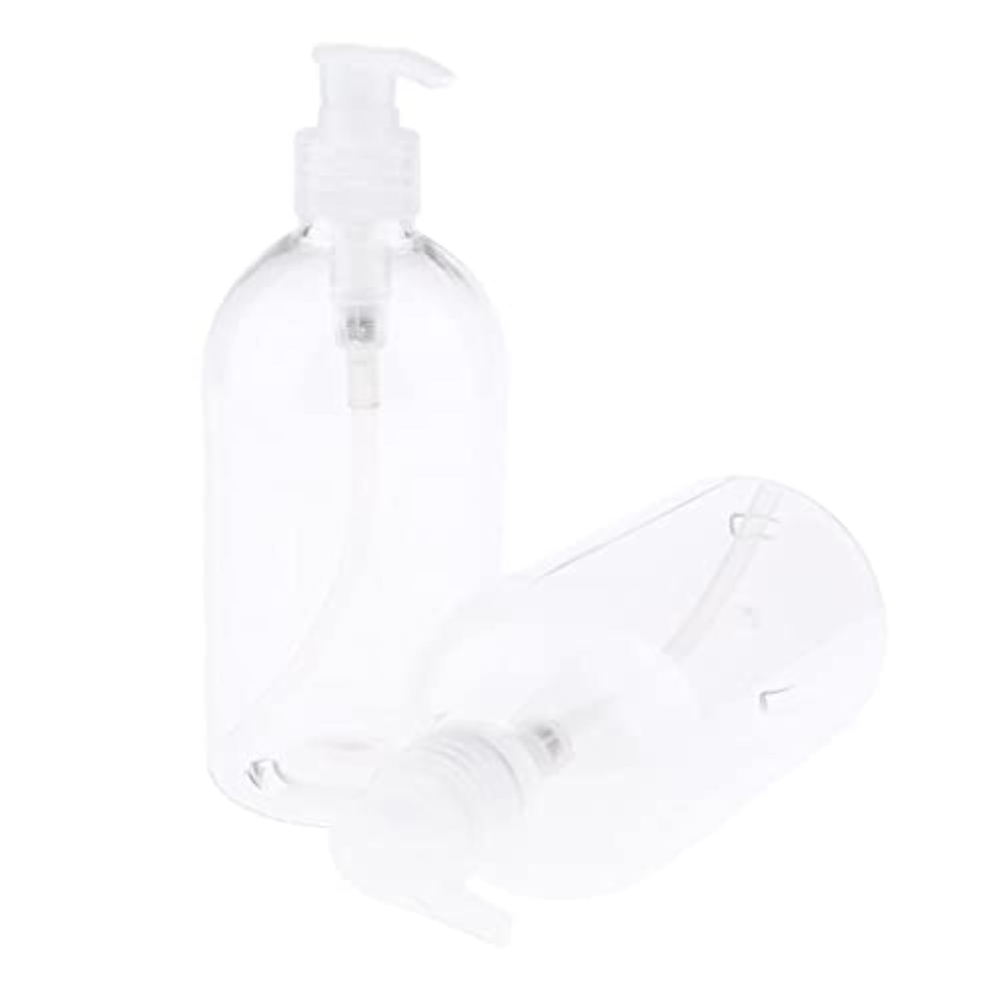 2Pcs 500Ml Empty Lotion Bottle Shampoo Dispenser Set