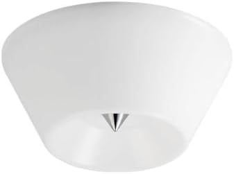 Maxim Lighting 11150WTPC Tack - 15W 1 LED Flush Mount-4.25 Inches Tall and 10 Inches Wide, Finish Color: Polished Chrome