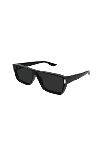 Saint Laurent SL 757-001 Black Rectangular Sunglasses