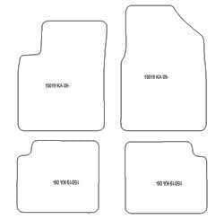 Tappetini auto per Mazda 6 III Wagon 01.2013 - MTM Shop