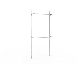 ladeneinrichtung textil münchen Hochwertige Wandschienen aus Metall in schwarz beschichtet oder verchromt