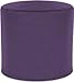 Ottoman Howard Elliott NO-TIP Cylinder Eggplant Purple Bella Polyester N