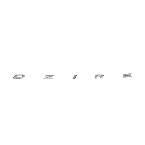 Image of Dzire Self Adhesive | Metal Sticker Logo Badge 3D Emblem Car Sticker