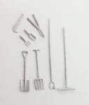 Melody Jane Dollhouse Garden Tools - 1:24 Scale Miniature Accessories For Dollhouse Landscaping