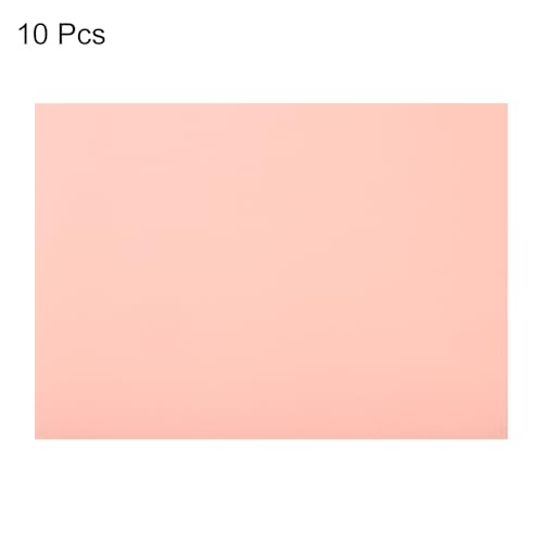 Image of uxcell 10pcs Corrugated Cardboard Paper Sheets,Light Pink,14 inch x 10inch,for Craft and DIY Projects