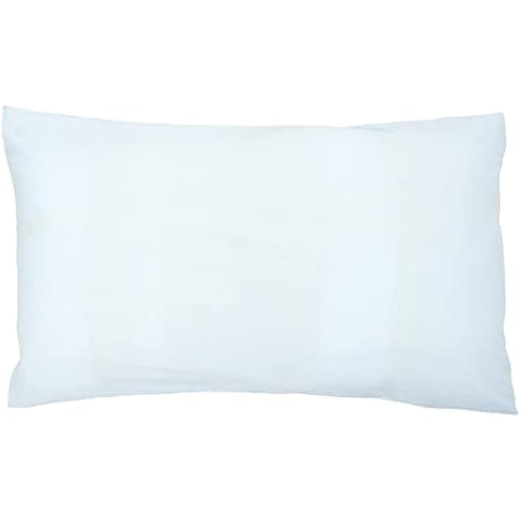 Helena Springfield Plain Dye Percale 50/50 Standard Pillow Case, Polycotton, Duck Egg, Single Cover
