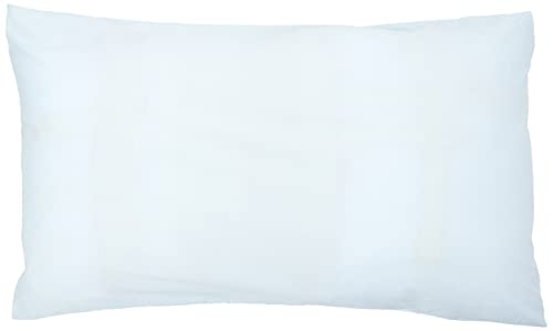 Image of Helena Springfield Plain Dye Percale 50/50 Standard Pillow Case, Polycotton, Duck Egg, Single,48 x 74 x 0.1 cm