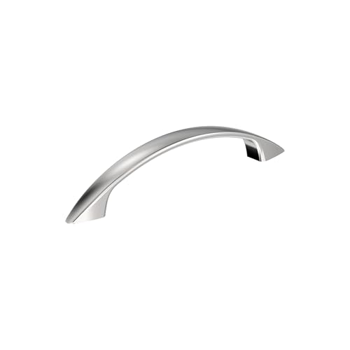 Arc 3-3/4 inch (96mm) Center-to-Center Polished Chrome Cabinet Pull - 25 Pack by Amerock - Used condition - US$50.84