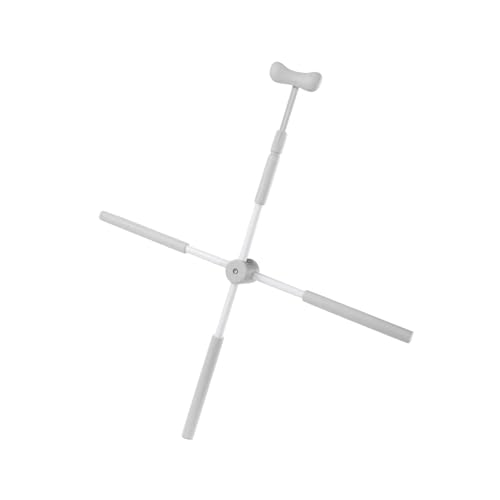 rockible Yoga Stöcke Rücken, Korrektur Stick Rücken, Haltungskorrektur Stöcke, Bodybuilding Yoga Pilates Stick, Rücken Stretching Stick für Frauen offener Rücken Gymnasten Körperformung, Grau rockible Yoga Stöcke Rücken, Korrektur Stick Rücken, Haltungskorrektur Stöcke, Bodybuilding Yoga Pilates Stick, Rücken Stretching Stick für Frauen offener Rücken Gymnasten Körperformung, Grau