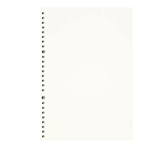 Image of Zelten Loose Leaf Punched Paper Refills Paper for 6 Hole Binder Personal Organizer Diary Notebook Refillable Planner (Sketch,B5 /26 Hole)
