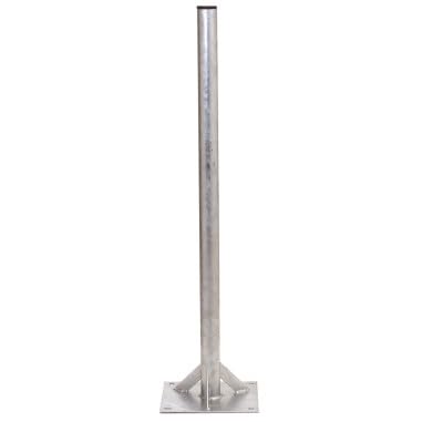 Pied DE TERRASSE RENFORCÉ DIAMETRE 50MM Hauteur 1200MM Fixation Parabole antenne Sol