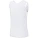 GCTBL Trans Chest Binder Breathable Slim Fit Tank Top (W, 3XL) White
