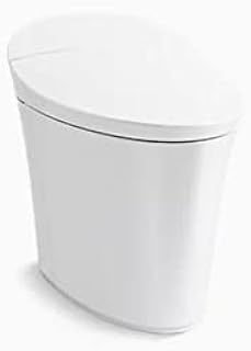 Kohler K-5401-PA-0 Veil Comfort Height Skirted One-Piece Elongated Dual-Flush Intelligent toilet, White