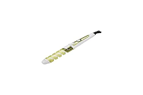 HC3103 Fer à friser en spirale Design tendance, facile à transporter. Corps en plastique résistant à la chaleur, revêtement céramique sur le fer.