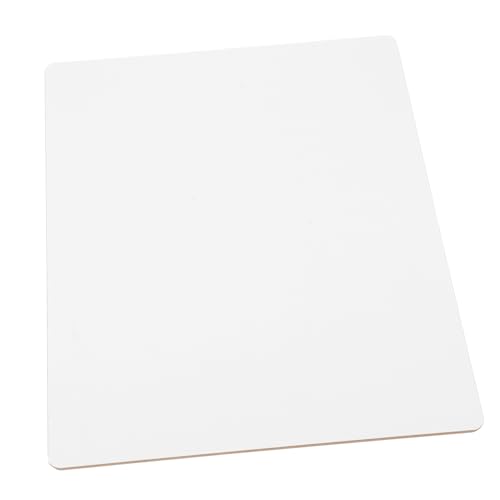 Operitacx Pizarra Blanca Doble Cara Portátil de Borrado Seco para Estudiantes y Oficina para Notas y Mensajes Aula y Trabajo