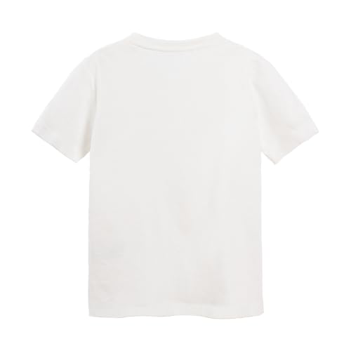 Image of Mud Kingdom T-Shirt for Boys Short Sleeve Plain Cotton Classic Summer Casual Stripe