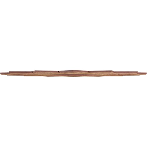 Image of Ekena Millwork 18 inchOD x 6 7 /8 inchID x 3 /8 inchT Eleanor Wood Fretwork Pierced Ceiling Medallion, Walnut