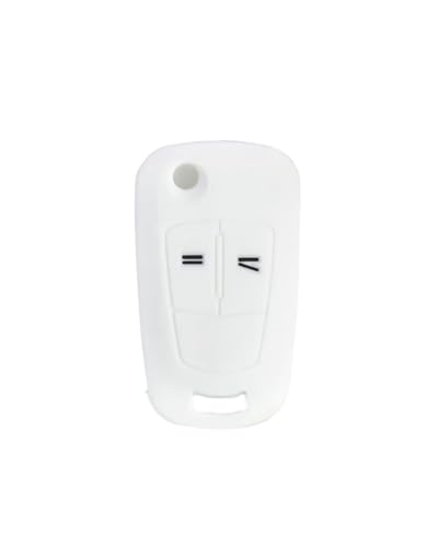 Coque de clé pour Vauxhall Astra H étui bleu silicone pour clé abîmée 2 touches