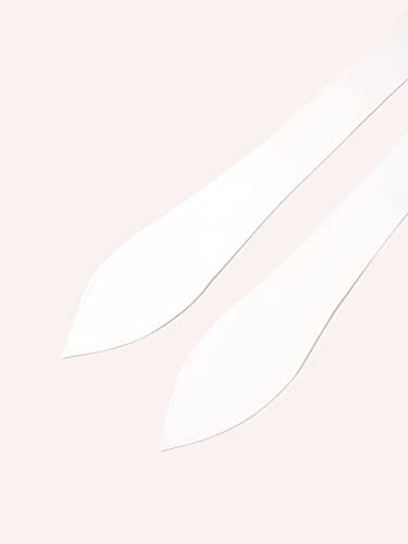 Xiao Hua Large size Women Belt Fashion Wrap Around Wide Waistband Knotted Belt for Dress (White)4