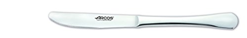 Arcos Séries Madrid - Couteau à Dessert Couteau de Table - Monobloc d'une Pièce Acier Inoxydable 85 mm Couleur Argent