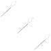 FOMIYES 3pcs Grafting Eyelash Mirror Handheld Mirrors Foldable Mirror Makeup Tools Dentist Mirror Dental Photography Mirror Portable face Mister handhold lash Mirror Eyelash Check Mirror