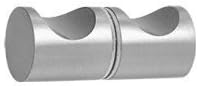 C.R. Laurence CRL Brushed Nickel Back-to-Back E-Z Grip Style Knob