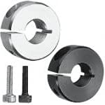 Shaft Collars - Threaded I. D., Slit One Piece Clamp-on 20mm 1pc