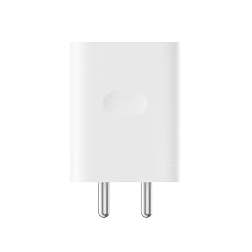Image of OPPO Original (6 Months Offical Warranty) SUPERVOOC 45W Single Port USB Fast Charger, BIS Certified, Wall Charger Adapter, Universal Compatibility (Cable Not Included, White)