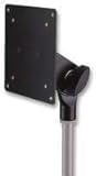 LCD Mount for Standard Microphone Stand - Supports up to 11lbs.