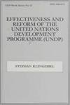 Effectiveness and Reform of the United Nations Development Programme (UNDP) (Gdi Book Series)