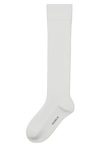 Image of Women's White Crew Socks - Soft Cotton Athletic Crew Socks, Breathable Stretch Fit for Casual Wear, Gym & Everyday Comfort (Size 6-10)