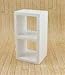 Produktbild Melody Jane Puppenhaus 2 Würfel Regal Einheit Modern weißes Holz Regale Miniatur